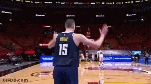 Basketball Player Wearing Number 15 Jersey GIF