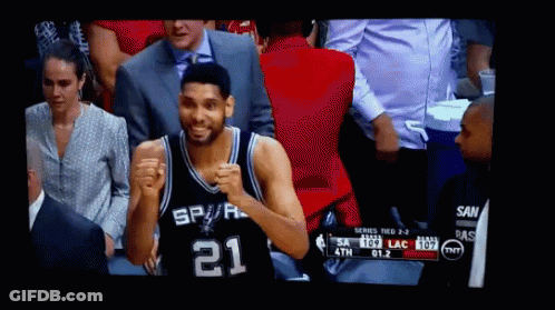 Basketball Player Wearing Number 21 Jersey GIF