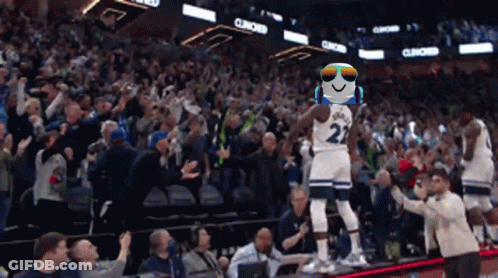 Basketball Player Wearing Number 23 GIF