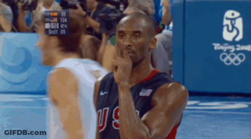 Basketball Player Wearing Number 24 Jersey GIF