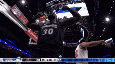 Basketball Player Wearing Number 30 Jersey GIF