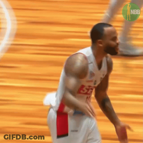 Basketball Player Wearing Number 52 Jersey GIF