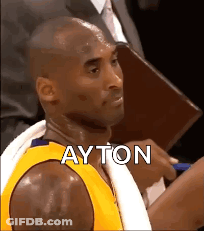 Basketball Player With Ayton Shirt GIF