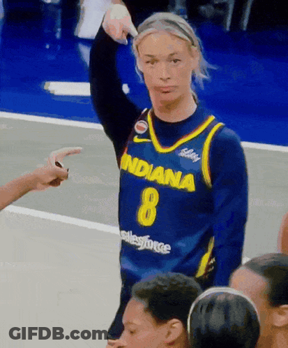 Basketball Player With Bandaged Leg And Lexus Logo GIF