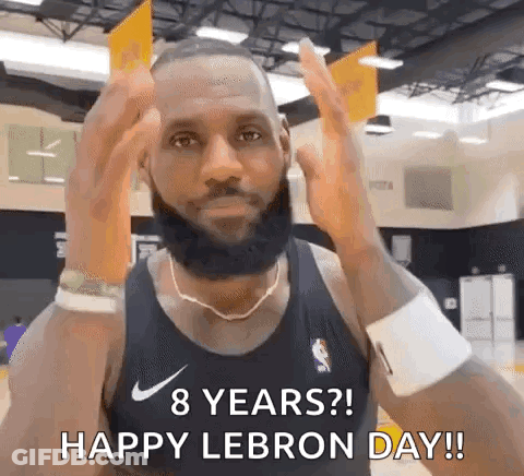 Basketball Player With Beard Wearing Black Tank Top GIF
