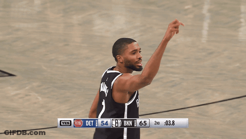 Basketball Player With Bridges On Back GIF