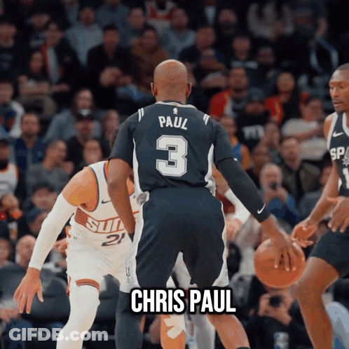 Basketball Player With Chris Paul Jersey GIF