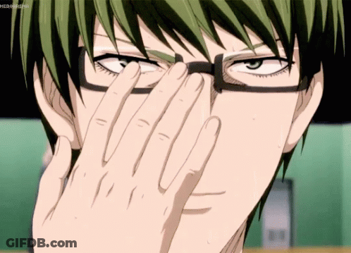 Basketball Player With Green Hair Kneeling GIF
