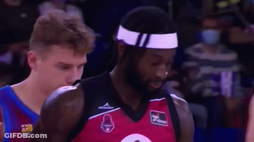 Basketball Player With Headband GIF