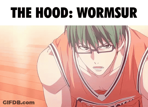 Basketball Player With Hood Wormsur GIF