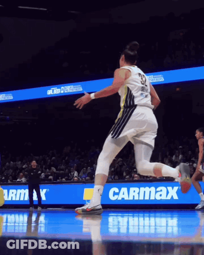 Basketball Player With Jersey Number 32 GIF