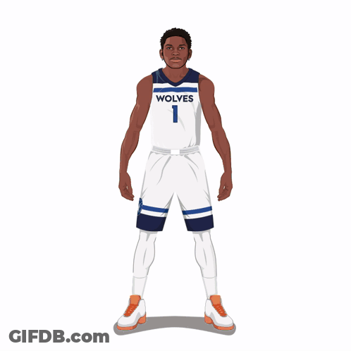 Basketball Player With Number 1 GIF