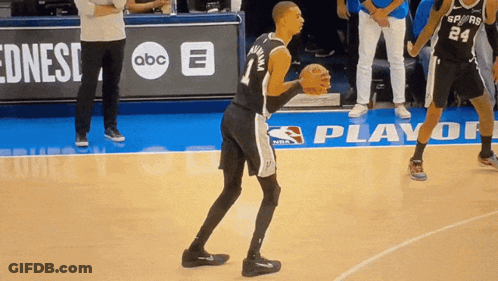 Basketball Player With Number 1 On Shirt GIF