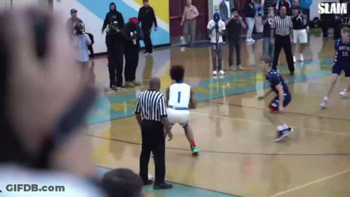Basketball Player With Number 1 On Shirt GIF
