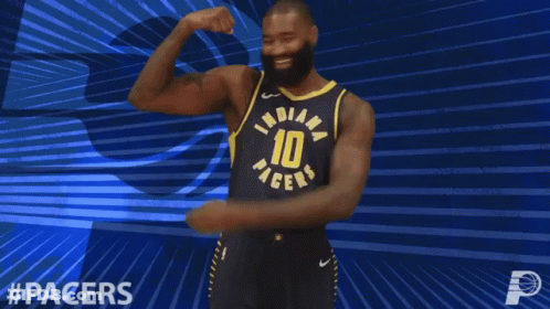 Basketball Player With Number 10 Jersey GIF