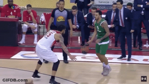 Basketball Player With Number 13 GIF