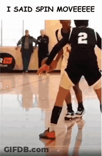 Basketball Player With Number 2 Jersey GIF