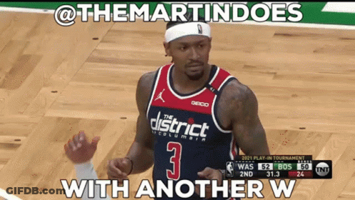 Basketball Player With Number 3 Shirt GIF