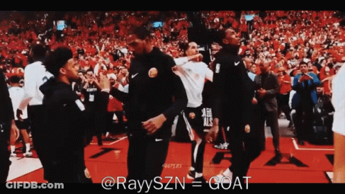 Basketball Players Dancing Rayyszn Goat GIF