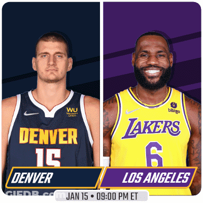 Basketball Players Denver Lakers GIF