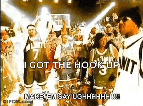 Basketball Players I Got The Hook Up GIF