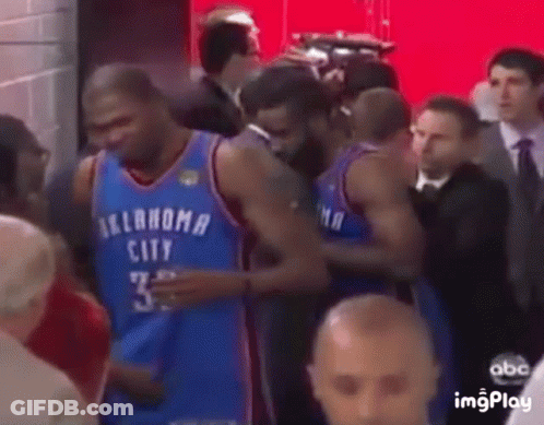 Basketball Players In Locker Room GIF