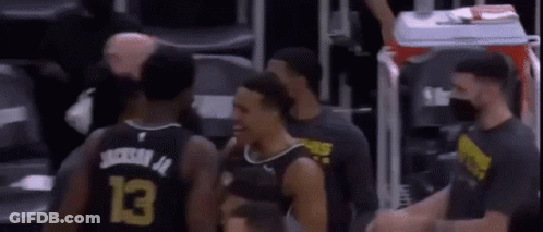 Basketball Players In Locker Room GIF