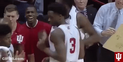 Basketball Players Laughing GIF