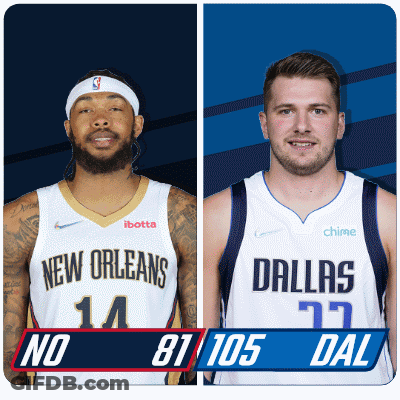 Basketball Players New Orleans And Dallas GIF
