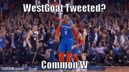 Basketball Players On Court In Front Of Crowd GIF