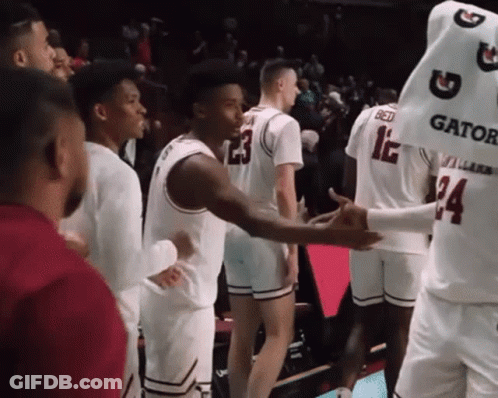 Basketball Players One In Gatorade Jersey GIF