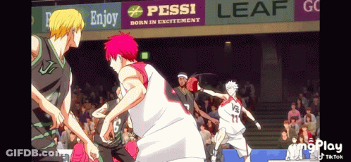 Basketball Players Playing By Pessi Sign GIF