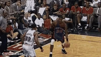 Basketball Players Playing Game GIF