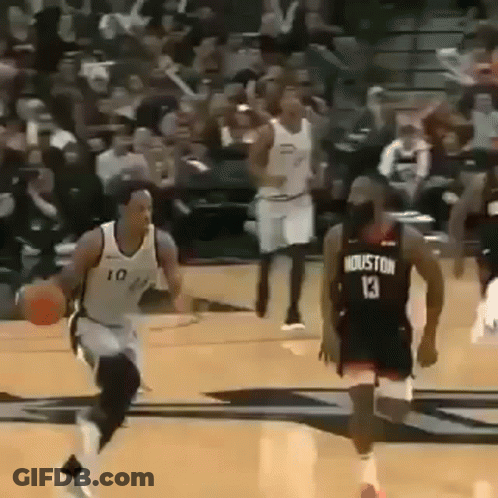 Basketball Players Playing Game GIF
