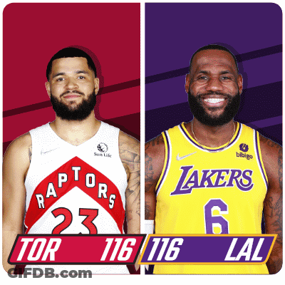 Basketball Players Raptors And Lakers GIF