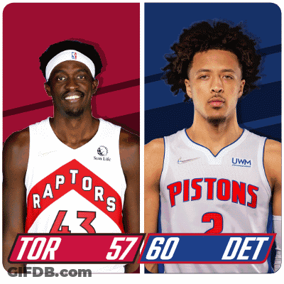 Basketball Players Raptors And Pistons GIF