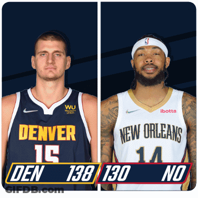 Basketball Players Standing Next To Each Other GIF