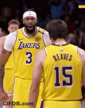 Basketball Players Standing Together GIF