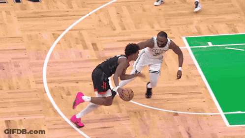 Basketball Players With Golden State Warriors Jersey GIF