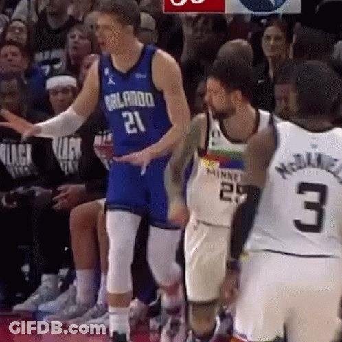 Basketball Players With Number 21 Jersey GIF
