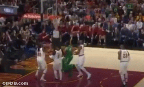 Basketball Players With Number 23 On Jersey GIF
