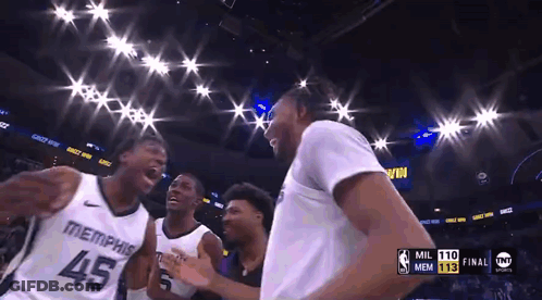 Basketball Players With Number 45 Jersey GIF