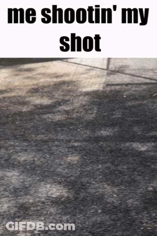 Basketball Shoot Your Shot Now Meme GIF