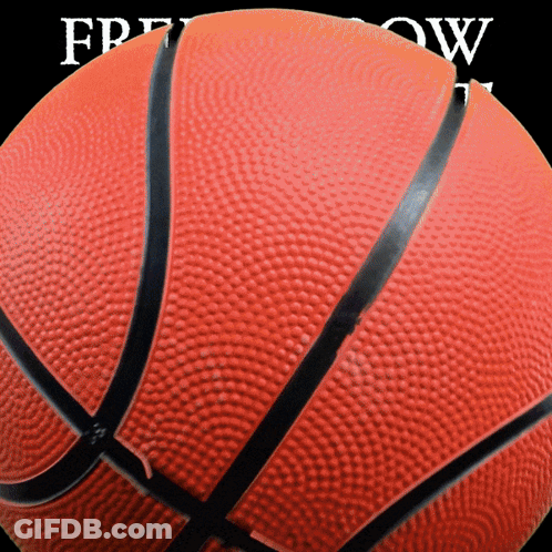 Basketball With FP Letters GIF