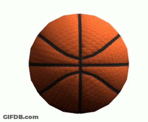Basketball With Smiley Face GIF