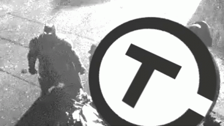 Bat Signal Trezar Coin Logo GIF