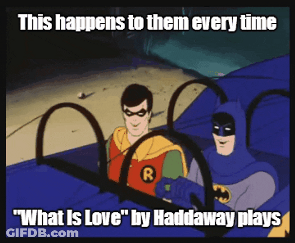 Batman And Robin Grooving Funny Meme GIF