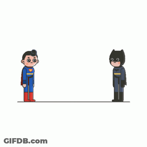 Batman And Superman Fusion GIF