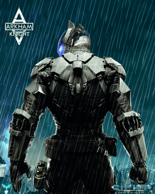 Batman Arkham City Back Turned GIF