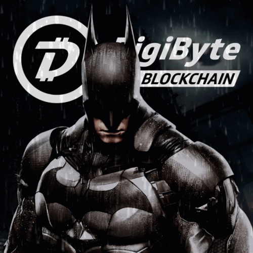 Batman Arkham City DigiByte Blockchain GIF